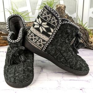 Muk Luks Cozy Ankle Booties Slippers